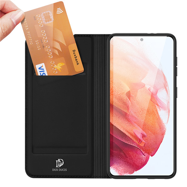 Skin Pro svart símaveski Galaxy A17