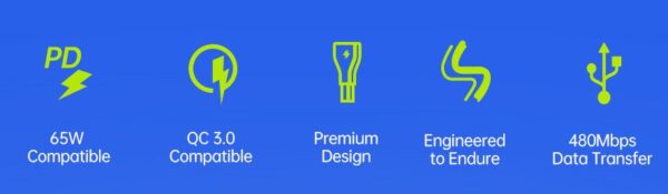 A2 USB-C í USB-C 1M